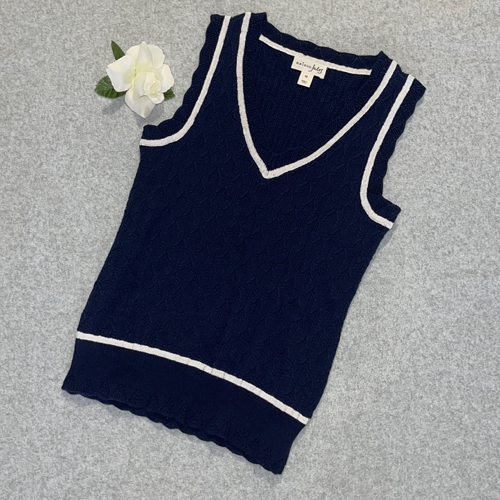 Madison Jules Women’s Tennis Sweater Vest Size XS